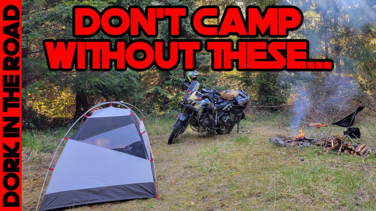 4 Motorcycle Camping Gear Essentials: What Moto Camping Gear Is "Must ...