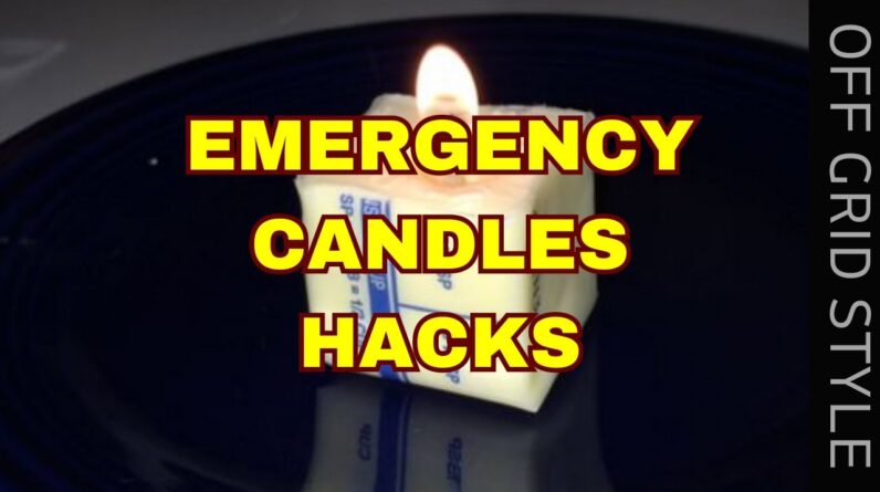 Emergency Candle Hacks for SHTF